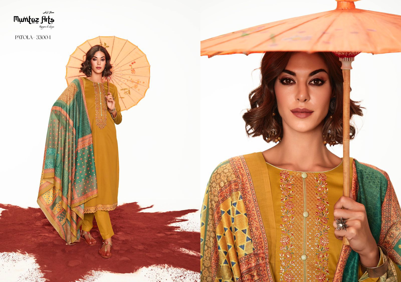 Patola By Mumtaz Printed Designer Salwar Suits Catalog